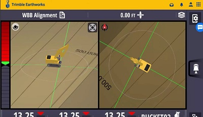 Software de movimiento de tierras de Trimble